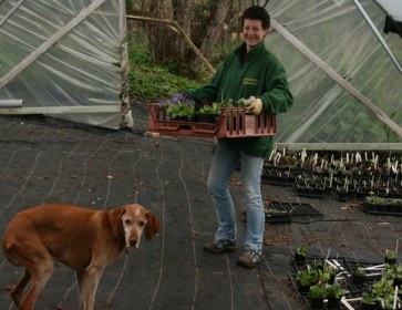 Jo and West - Abriachan Nurseries